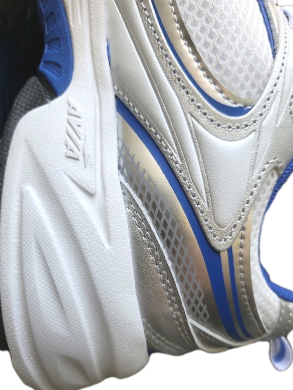 AVIA 5000 Performance Control White/Blue/Silver Sneakers US Women's Size 10 - Picture 8 of 17